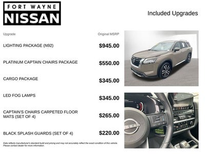 2023 Nissan Pathfinder Platinum