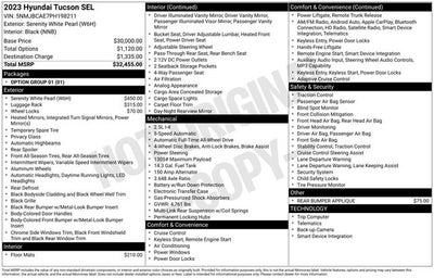 2023 Hyundai Tucson SEL