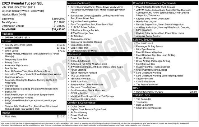 2023 Hyundai Tucson SEL