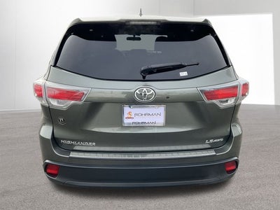 2016 Toyota Highlander LE V6