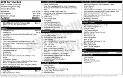 2020 Kia Telluride S