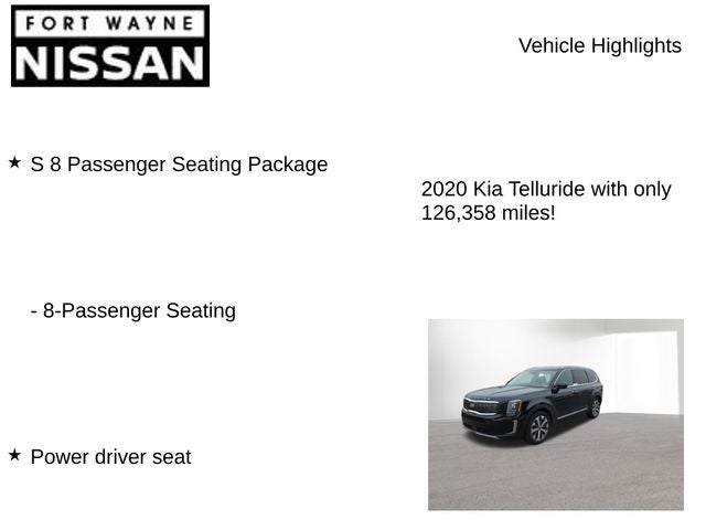 2020 Kia Telluride S