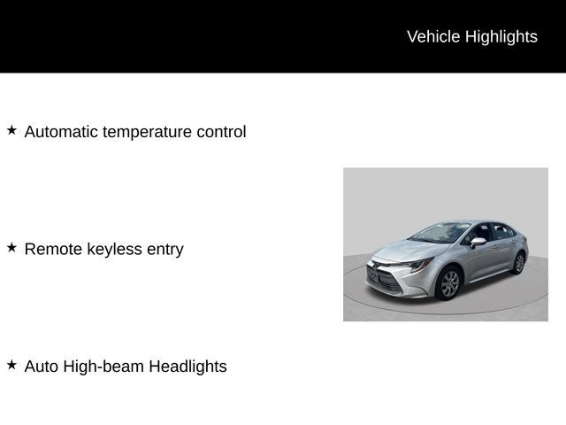 2024 Toyota Corolla LE