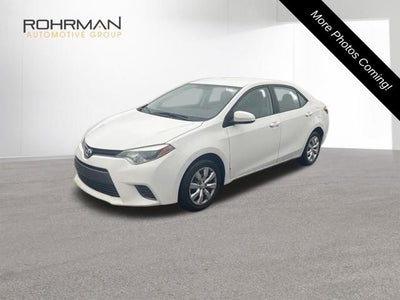 2015 Toyota Corolla LE