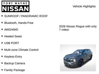 2026 Nissan Rogue Plug-In Hybrid Platinum