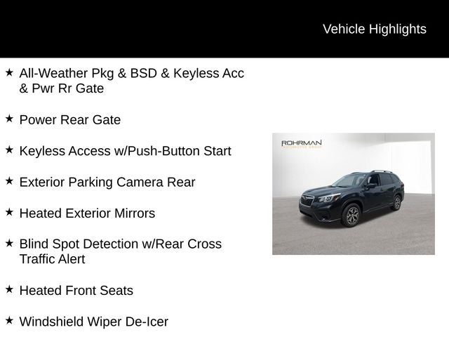 2019 Subaru Forester Premium