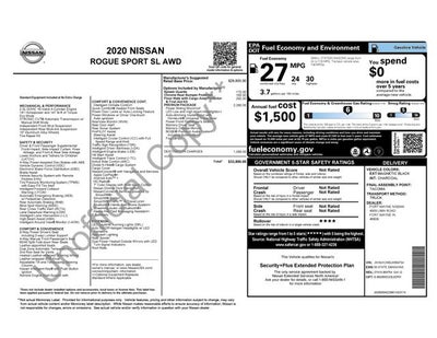 2020 Nissan Rogue Sport SL
