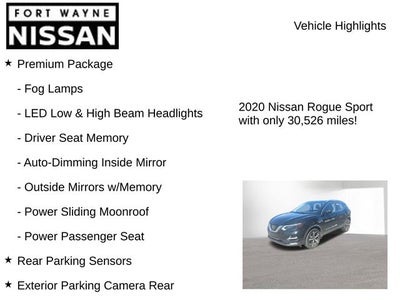 2020 Nissan Rogue Sport SL