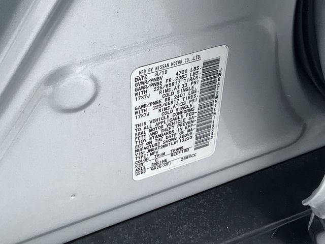 2020 Nissan Rogue SV