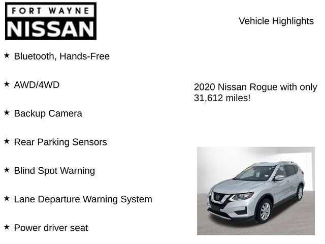 2020 Nissan Rogue SV