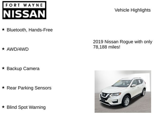 2019 Nissan Rogue SV