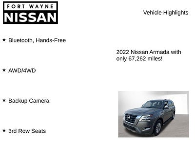 2022 Nissan Armada SV