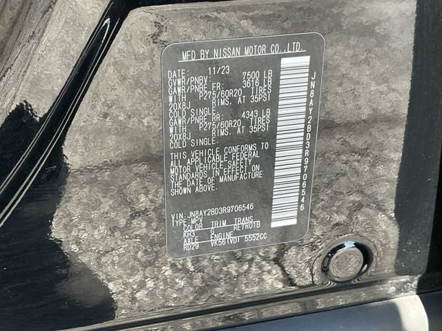 2024 Nissan Armada SL