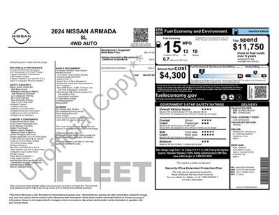 2024 Nissan Armada SL