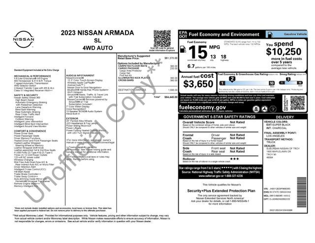 2023 Nissan Armada SL