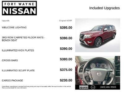 2023 Nissan Armada Platinum