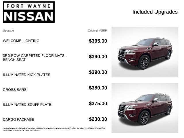 2023 Nissan Armada Platinum