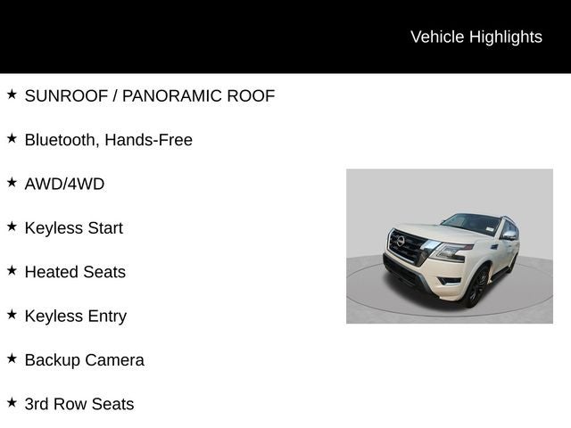 2023 Nissan Armada Platinum