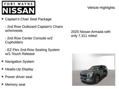 2025 Nissan Armada SL