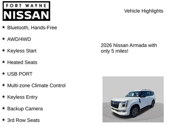 2026 Nissan Armada SL