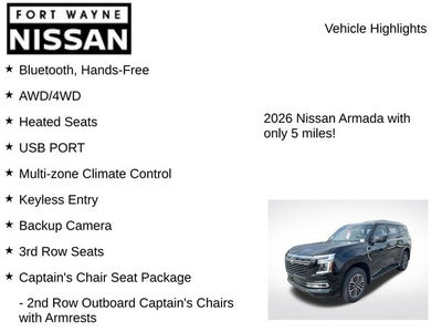 2026 Nissan Armada SL