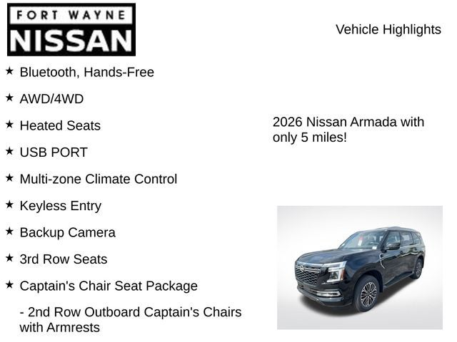 2026 Nissan Armada SL