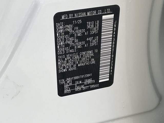 2026 Nissan Armada SL