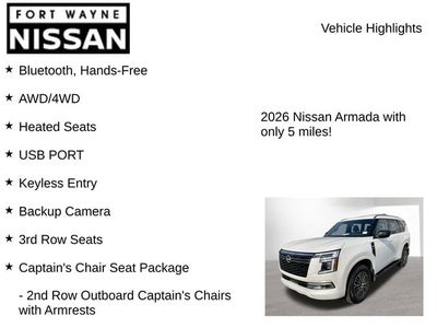 2026 Nissan Armada SL