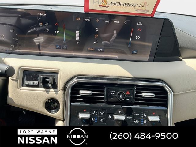 2026 Nissan Armada Platinum Reserve