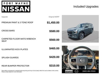 2026 Nissan Armada Platinum Reserve