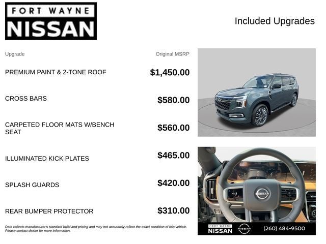 2026 Nissan Armada Platinum Reserve