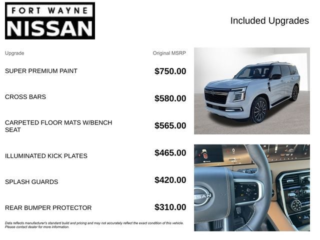 2026 Nissan Armada Platinum Reserve