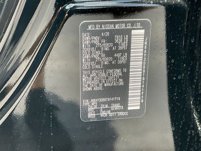 2026 Nissan Armada PRO-4X