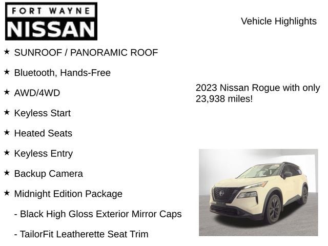 2023 Nissan Rogue SV