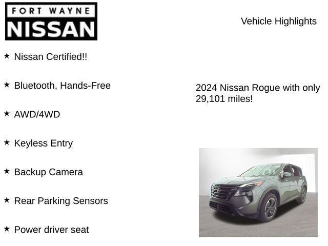 2024 Nissan Rogue SV