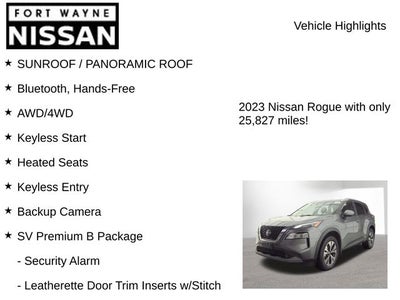 2023 Nissan Rogue SV