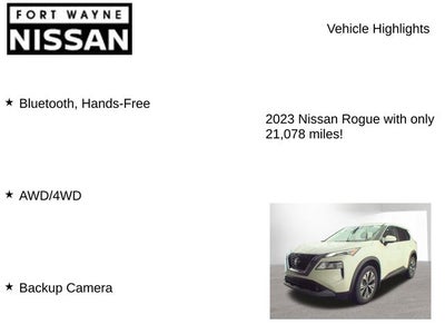 2023 Nissan Rogue SV