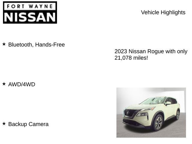2023 Nissan Rogue SV