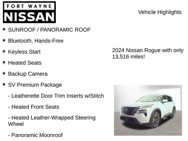 2024 Nissan Rogue SV