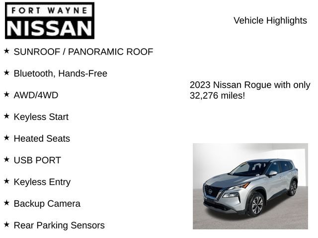 2023 Nissan Rogue SV
