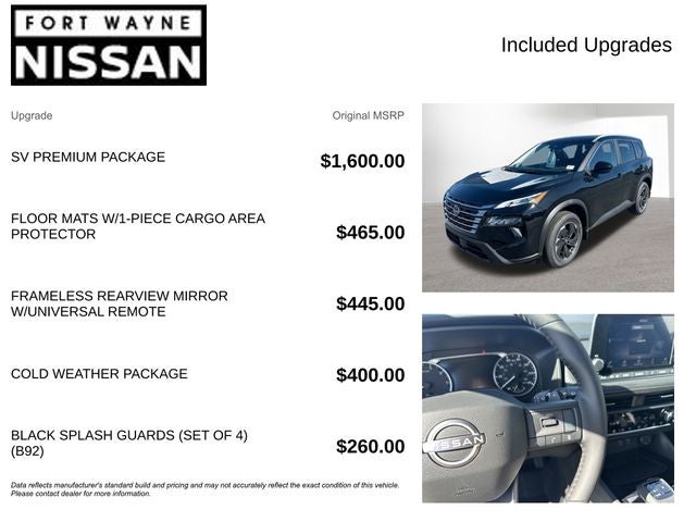 2026 Nissan Rogue SV