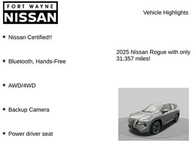 2025 Nissan Rogue SV