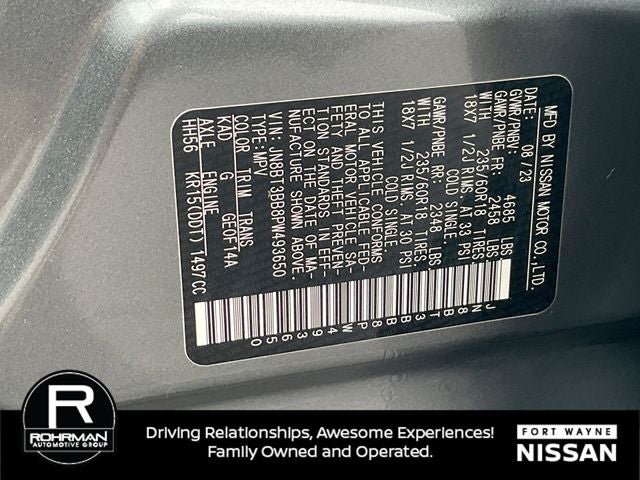 2023 Nissan Rogue SV