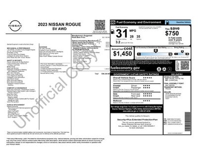 2023 Nissan Rogue SV