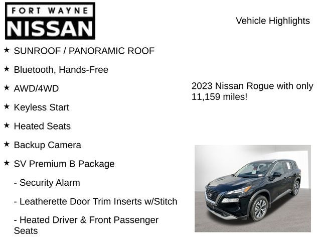 2023 Nissan Rogue SV