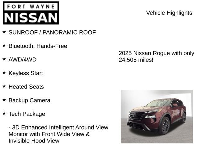 2025 Nissan Rogue SL