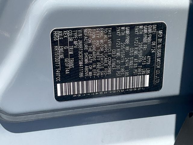 2025 Nissan Rogue SL