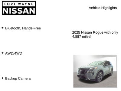 2025 Nissan Rogue SL