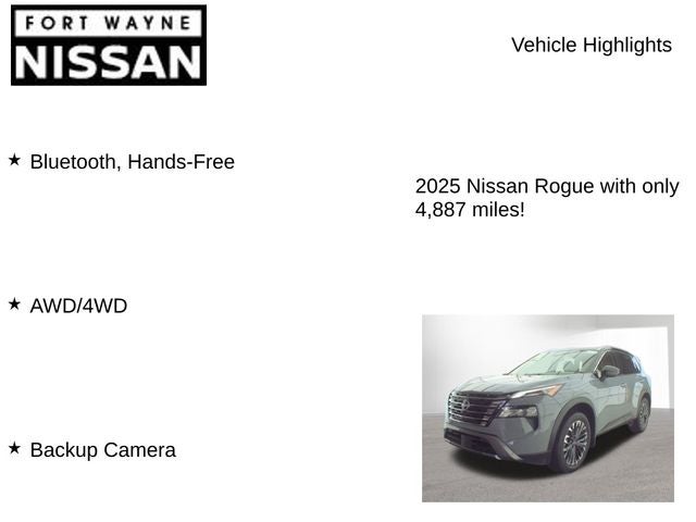 2025 Nissan Rogue SL