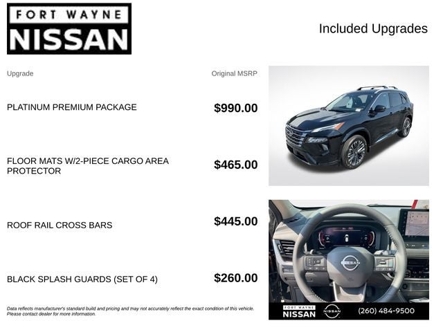 2026 Nissan Rogue Platinum
